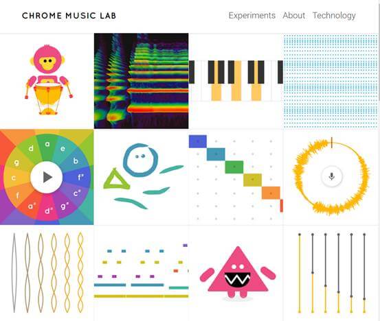 Chrome Music Lab