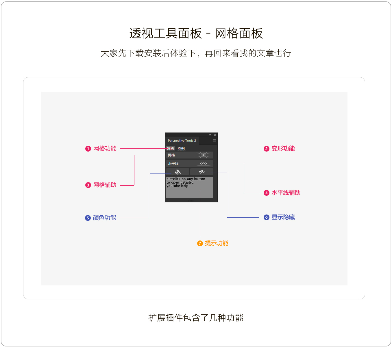 黄金比例和透视工具