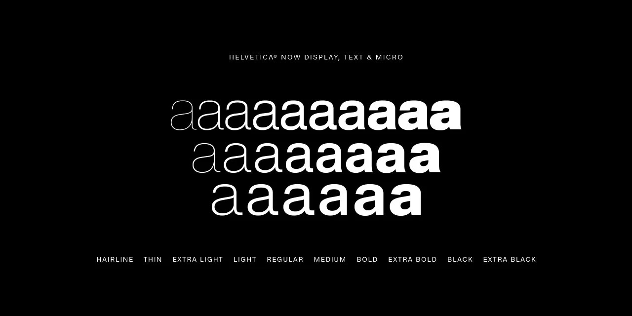 35年了！Helvetica终于出了新字体！