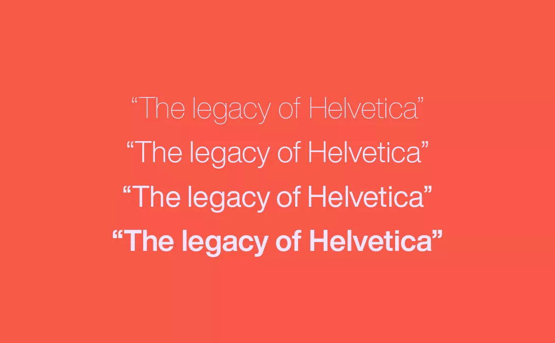 35年了！Helvetica终于出了新字体！