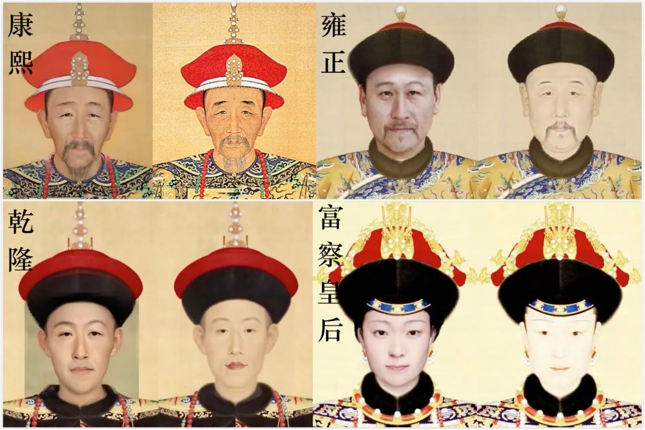 AI 脑补宋明清皇帝长相，四大模型构想真实五官