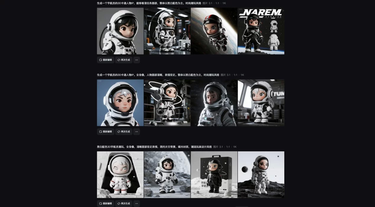 从灵感到落地！教你用AI从零生成完整的卡通IP形象设计